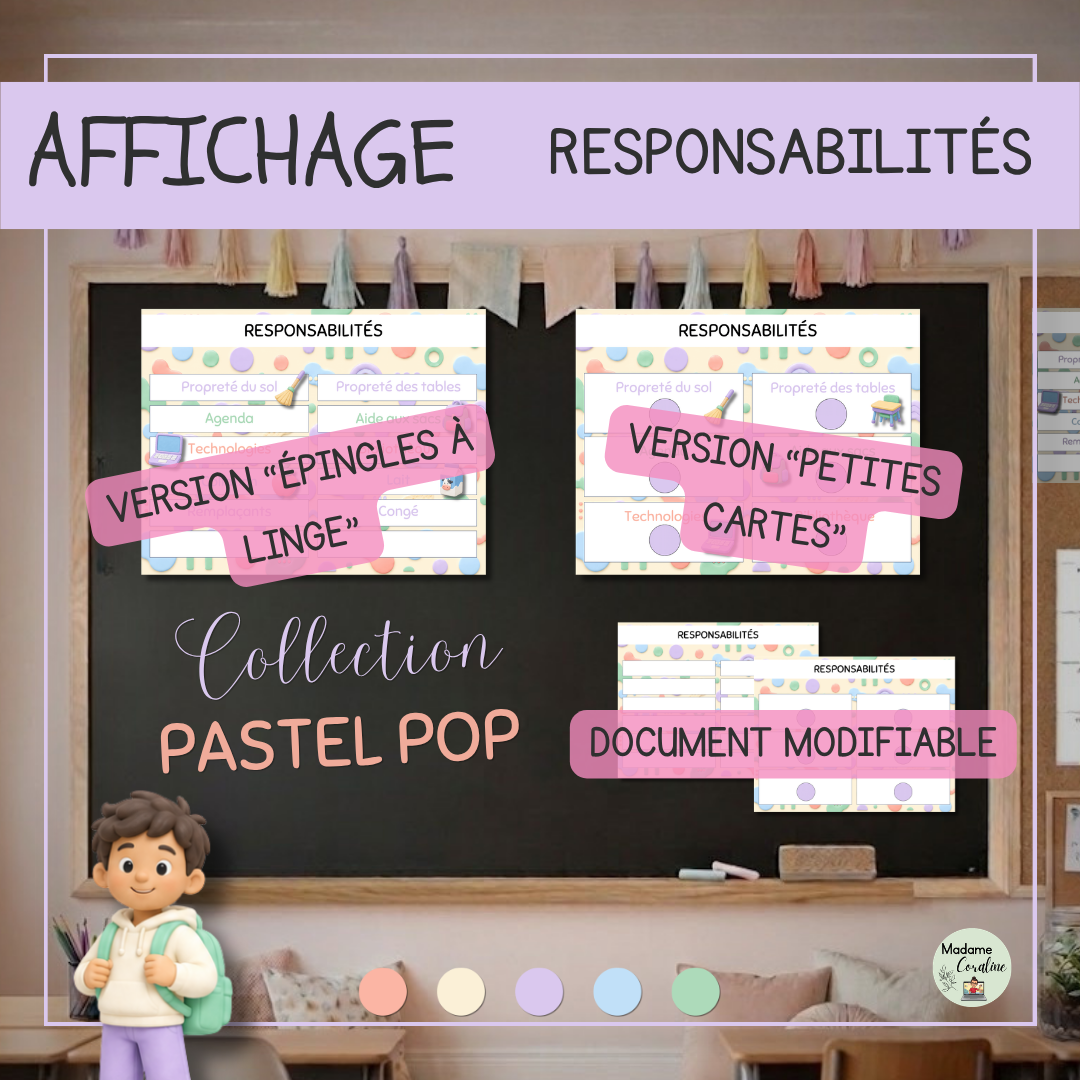 Responsabilités en classe au primaire : des idées simples qui favorisent l'autonomie