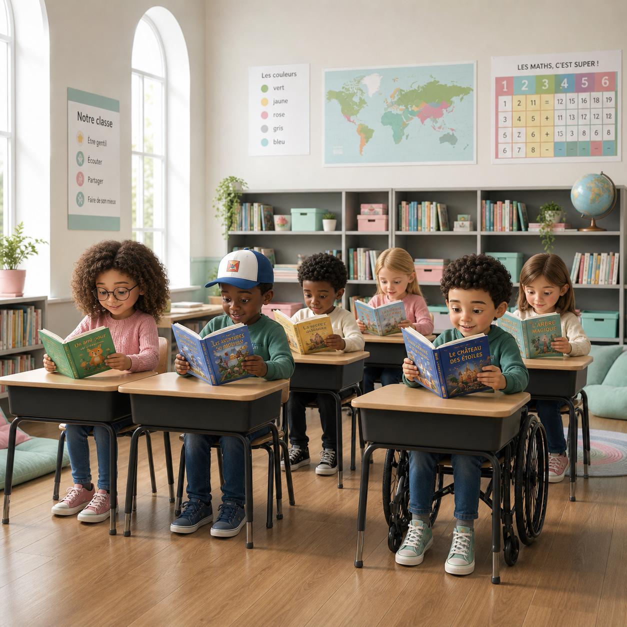 des élèves en compréhension de lecture au primaire