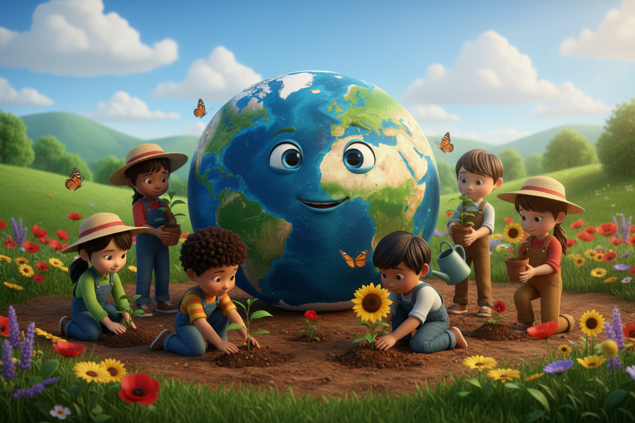 Activités du Jour de la Terre au primaire : apprendre en s'amusant