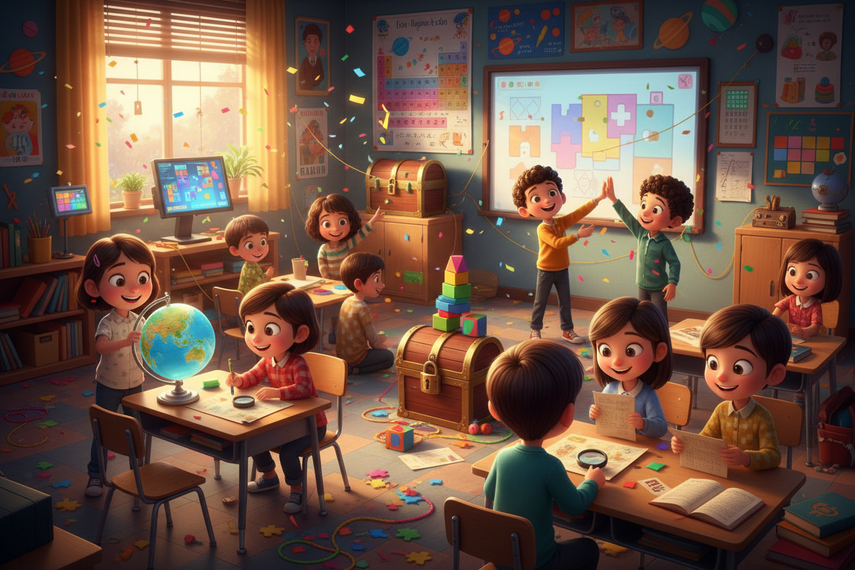 Jeux d'évasion pédagogiques au primaire : pourquoi ça plait autant