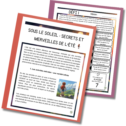 Ressources pédagogiques été