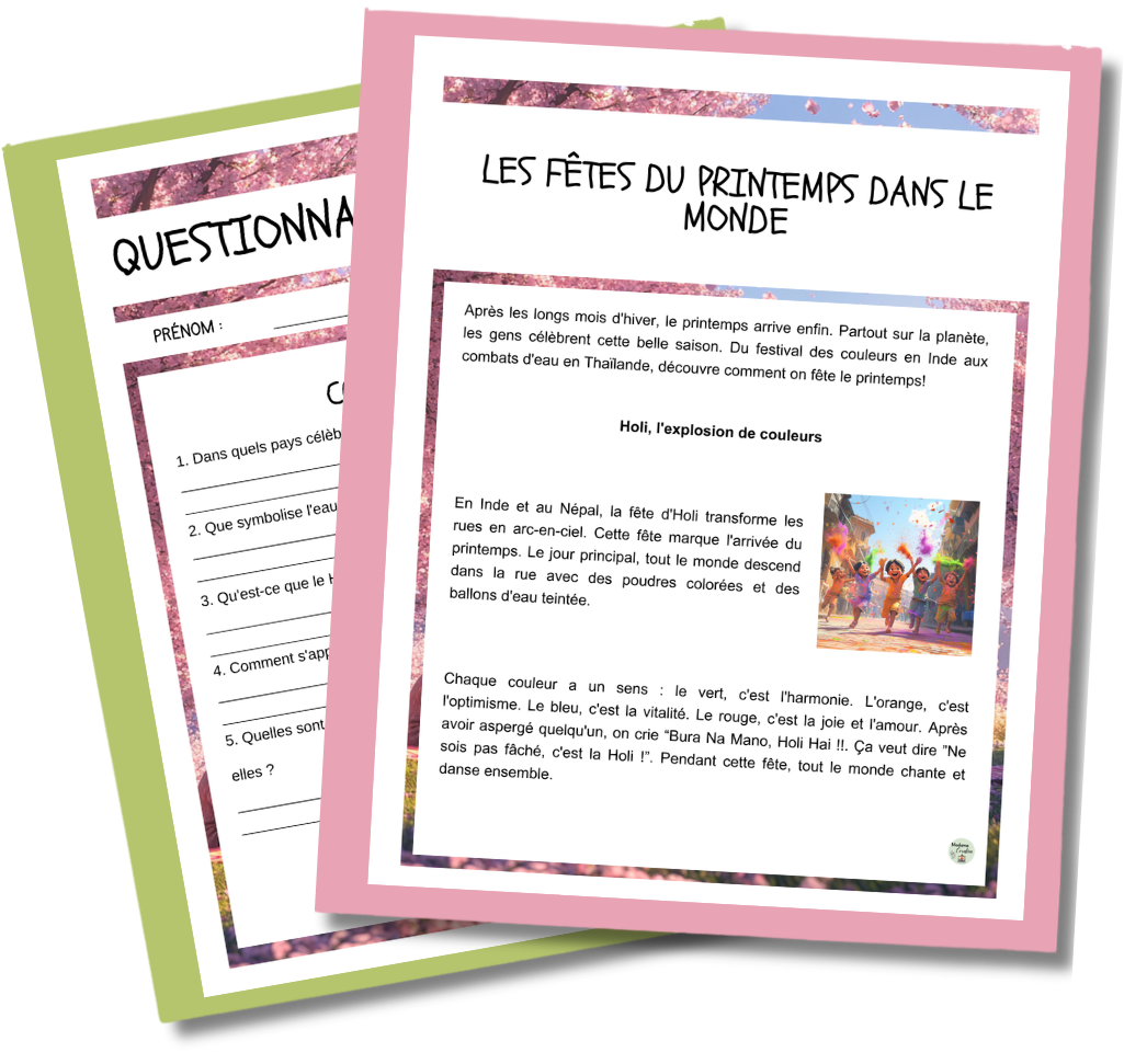 Ressources pédagogiques de printemps pour le primaire