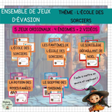 Ensemble – Jeux d'évasion pédagogiques – École des sorciers