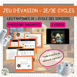 Jeu d'évasion pédagogique Halloween – Les fantômes de l'école
