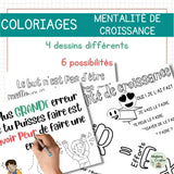 Coloriages Mentalité de croissance