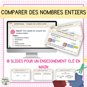 Comparer des nombres entiers - Clé en main