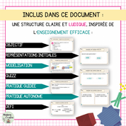 Comparer des nombres entiers - Clé en main