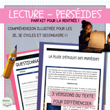 Compréhension de lecture – Les Perséides (3 niveaux)