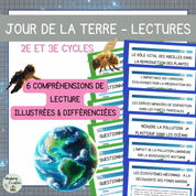 Compréhensions de lecture Jour de la Terre