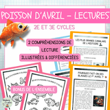 Ensemble – Compréhensions de lecture et coloriage – Poisson d'Avril