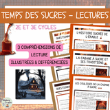 Ensemble – Compréhensions de lecture – Temps des sucres