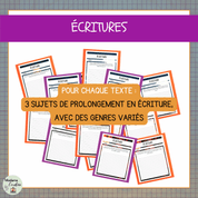Compréhensions de lecture d'Halloween avec écritures