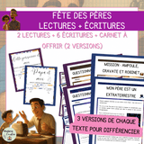 Ensemble – Fête des Pères – Lectures et livret
