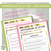 Compréhension de lecture - Printemps - Bébés animaux