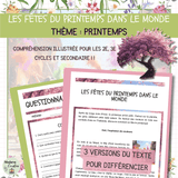 Lectures – Printemps – Les fêtes du printemps dans le monde