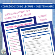 Compréhension de lecture fête nationale québec drapeau symboles