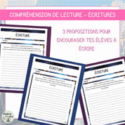 Compréhension de lecture narrative fète des mères lettre 2050