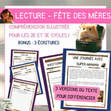 Compréhension de lecture – Fête des mères – Une journée avec Super-Maman