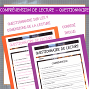 Compréhension de lecture narrative halloween fantome archiviste