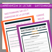 Compréhension de lecture narrative halloween squelette complexé