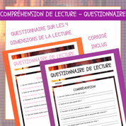 Compréhension de lecture narrative halloween vampire influenceuse