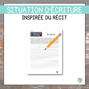 Compréhension de lecture narrative le secret de la cape rouge