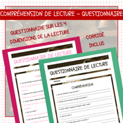 Compréhension de lecture narrative noel mireille lutine