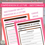 Compréhension de lecture narrative saint-valentin objets oubliés