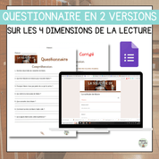 Compréhension de lecture narrative solitude de marie