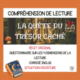 Compréhension de lecture – La quête du trésor caché