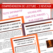 Compréhension lecture automne