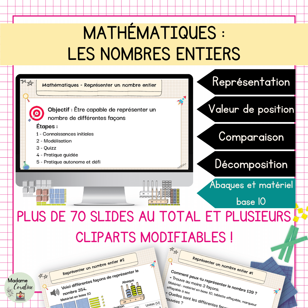Enseignement explicite numération primaire