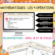 Enseignement explicite opérations mathématiques
