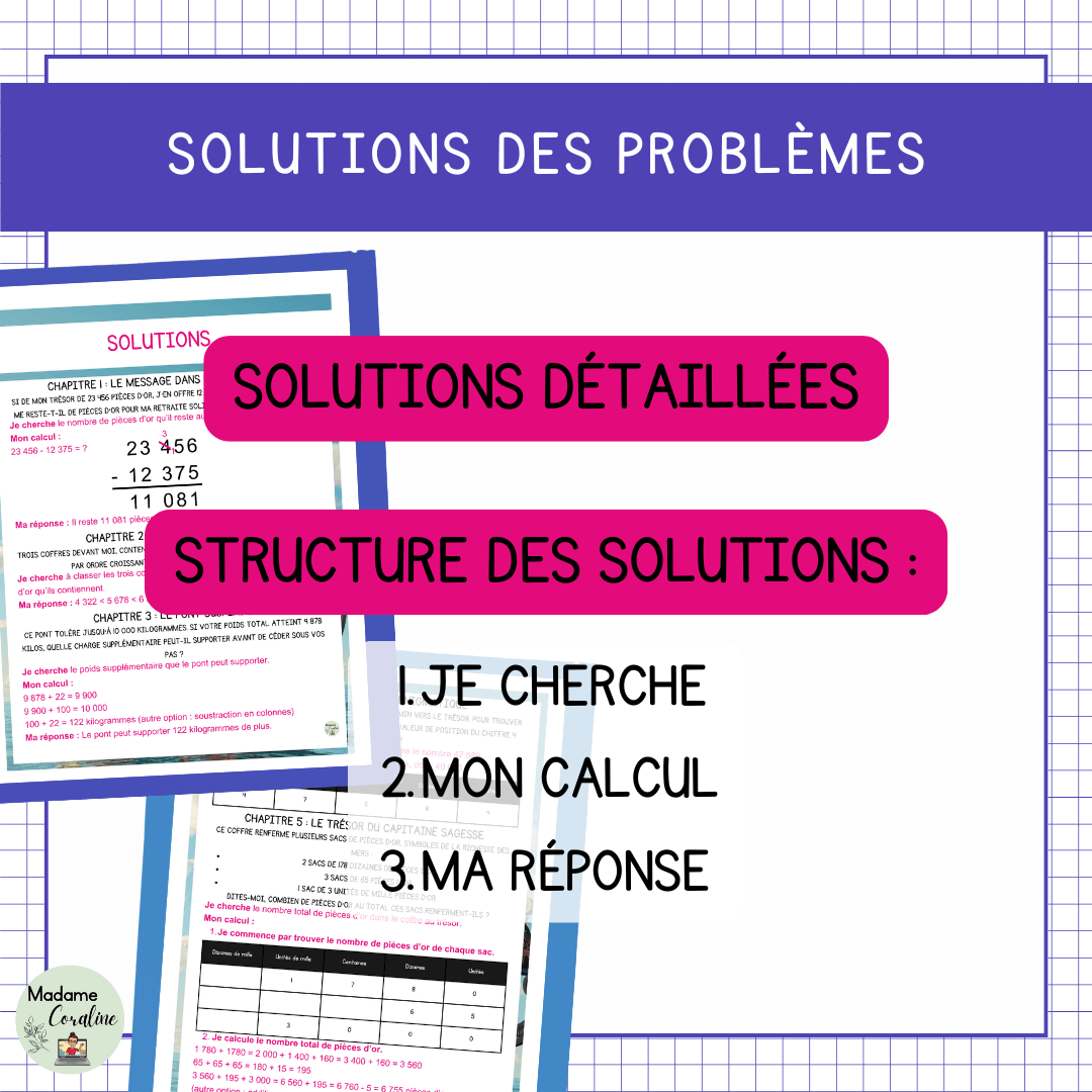 Histoire mathématique de rentrée - Révisions Nombres entiers - Pirates