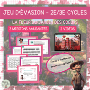 Jeu d'évasion pédagogique Saint-Valentin – Jardin des coeurs