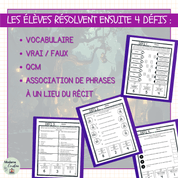 Jeu évasion de lecture halloween
