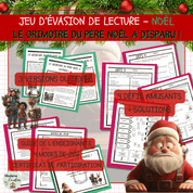 Jeu évasion de lecture noel