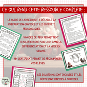 Jeu évasion de lecture noel