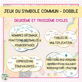 Ensemble – Dobble / Spot it – Jeux mathématiques