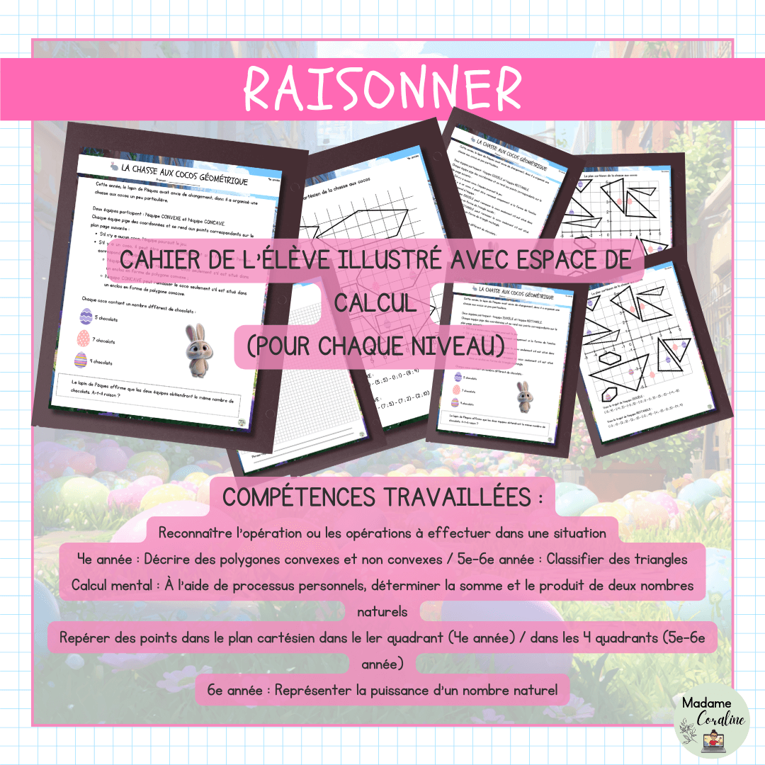 Raisonner - Situation-application - Pâques
