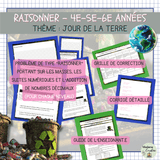 Raisonner | Jour de la Terre | La grande collecte | 4e, 5e et 6e année