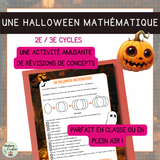 Une Halloween mathématique