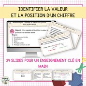 Valeur et position d'un chiffre - Clé en main