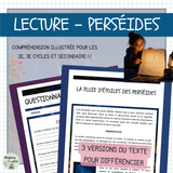 Compréhension de lecture – Les Perséides (3 niveaux)