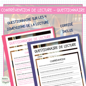 Compréhension de lecture – Le bruit invisible de l’école