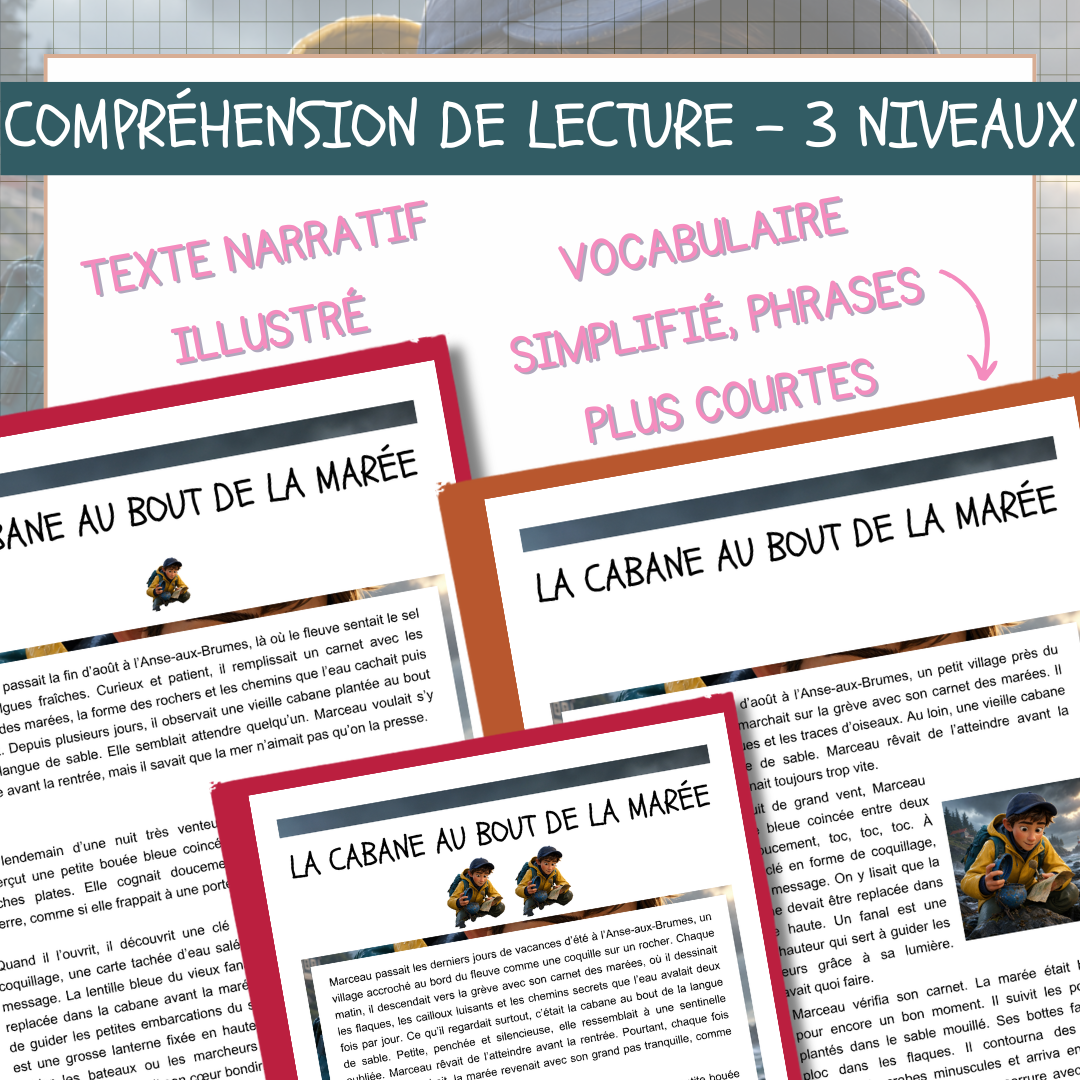 La cabane au bout de la marée – Lecture narrative