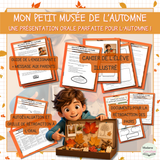 Mon petit musée de l’automne – Projet d’oral
