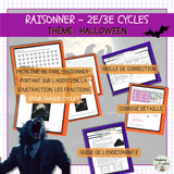 Raisonner mathématique Halloween – La meute de loups-garous (2e et 3e cycles)