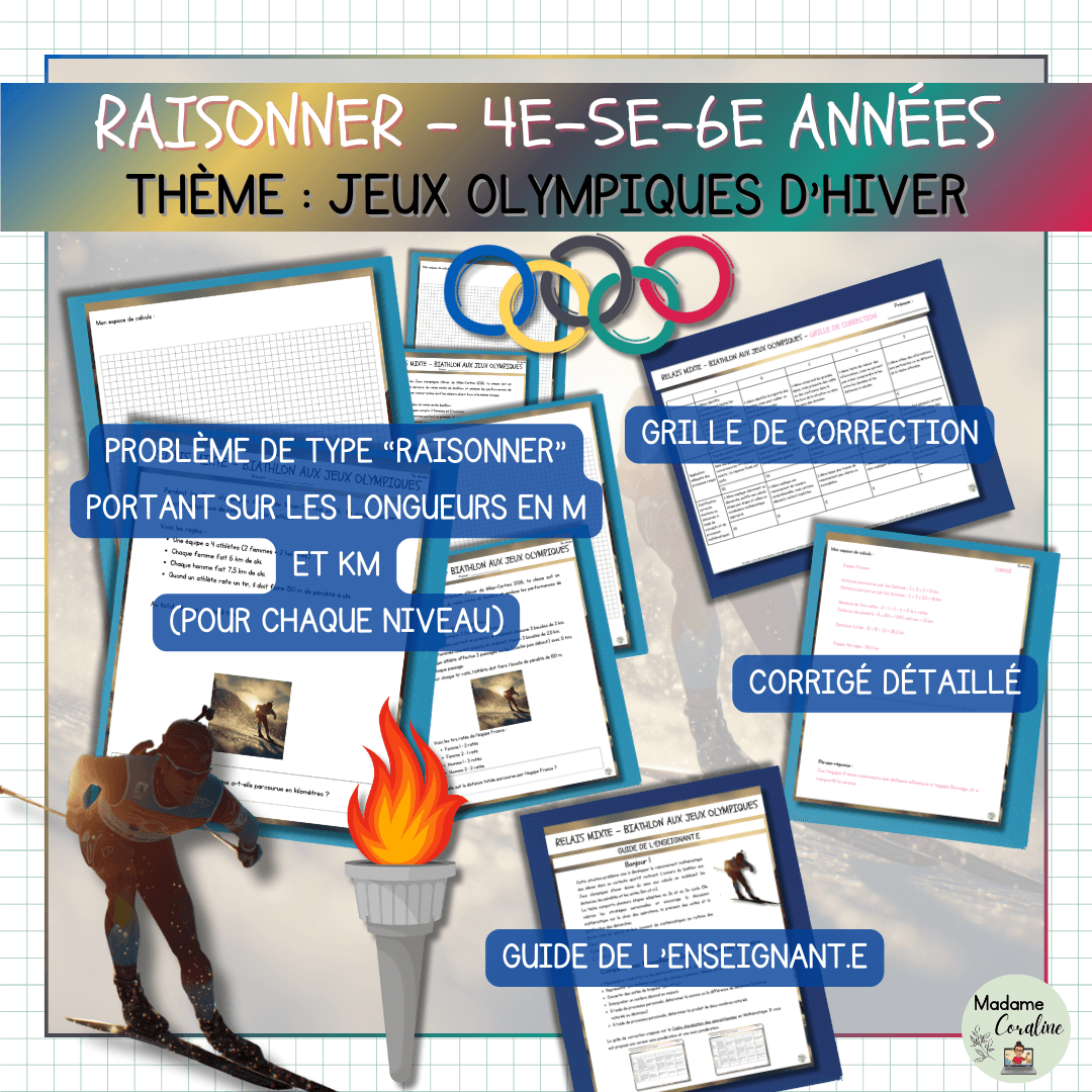 situation-application raisonner jeux olympiques hiver