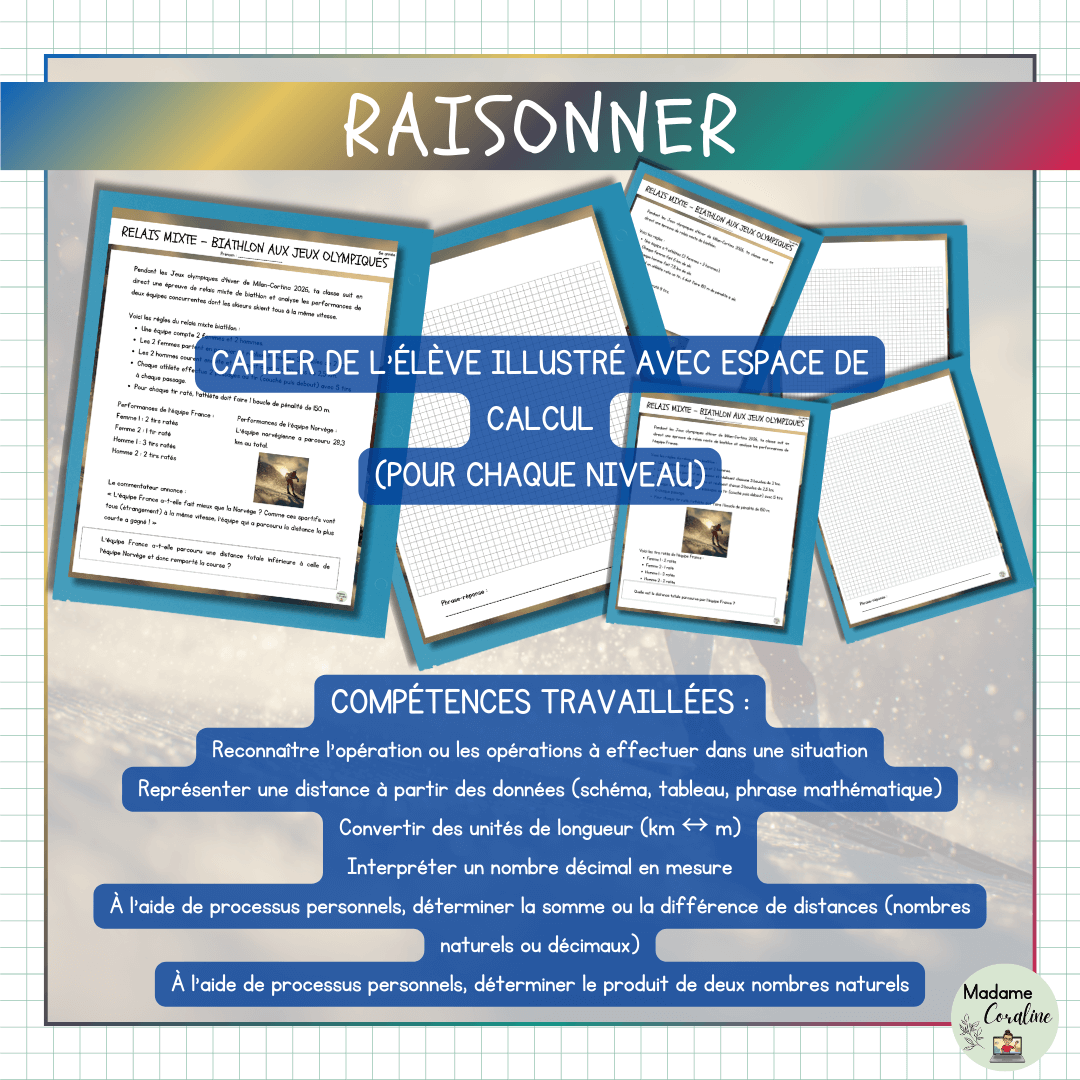 situation-application raisonner jeux olympiques hiver